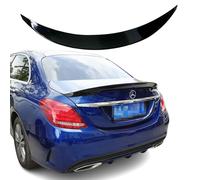 Spoiler Per Mercedes W205 C Classe Limo Extra Largo Materiale ABS BRILLANTSILVER