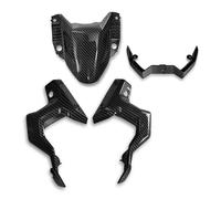 Spoiler per moto Carenatura Frontale Con Coprire Laterale Del Becco Per MT FZ 07 2018 2019 2020(E-Carbon Look-1 Set)