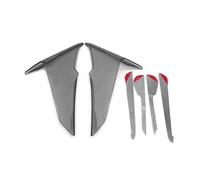 Spoiler per moto Per ADV350 ADV 350 ADV-350 2022-2024 2025 Deflettori Gambe Moto Decorare Il Deflettore Della Carenatura Laterale Carenatura(Grigio chiaro)