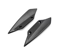 Spoiler per moto Per B&MW S1000RR 2015 2016 2017 2018 S 1000 RR S1000 RR Parabrezza Carenatura Coperchio Ala ABS Plastica Anteriore Alette Aerodinamiche Carenatura per moto(Fibra di carbonio opaca)