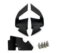 Spoiler per moto Per B&MW S1000RR 2019 2020 2021 2022 Moto In Fibra Di Carbonio Anteriore Alette Aerodinamiche Carenatura Parabrezza Ala Fissa Carenatura per moto(Nero opaco)