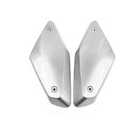 Spoiler per Motocicletta Per CB650R Per CBR650R 2019-2023 Telaio Moto Pannelli Laterali Copertura Aspirazione Aria Gas Tappo Serbatoio Borsette Protezione Ala Aerodinamica(Silver-1 Set)