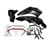 Spoiler per Motocicletta Protezione Del Pannello Del Telaio Della Carenatura Inferiore Della Carenatura Del Motore Del Motociclo Per CB650F Per CB 650R 2019-2023 Spoiler anteriore per moto(Nero)