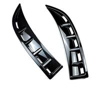 Spoiler per paraurti anteriore 2PCS Protezione per paraurti Spoiler Adesivo per parafango Anteriore per Auto Adesivo per presa d'aria laterale per LA C118 CLA180 CLA200