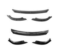 Spoiler per paraurti anteriore per auto 3Pcs/Set Car Front Bumper Protector Cover Lip Deflector Body Kit Splitter Diffuser Decorative Shell Fit For Tesla Model Y(Carbon Fiber Look)