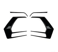 Spoiler per paraurti posteriore, 1 paio di luci posteriori in plastica nera, per Golf 7.5 MK7.5 2016-2019, montaggio facile, installazione facile, appassionati di auto e proprietari di fai da te