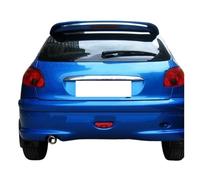 Spoiler Per Peugeot 206 Spoiler Auto Ala Posteriore Primer Spoiler Posteriore Labbro Alettone(Glossy black)