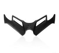 Spoiler per protezione del mento anteriore per moto Nmax 155, per migliorare la stabilità e ridurre la resistenza al vento, struttura in ABS (fibra di carbonio)