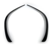 Spoiler Per Splitter Per Paraurti Anteriore Per Auto, Lama D'aria Per Rivestimento, Adatta Per Mercedes Per Benz GLE 2020 AMG Auto Paraurti Spoiler(Nero lucido)