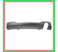 SPOILER POST NERO GOFFRATO C/SCARICO SINGOLO A DX PEUGEOT 2008 08/19-08/23