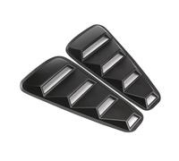 Spoiler Posteriore 1 Coppia Finestrino Laterale Feritoia Scoop Copertura Vent Per Ford Per Mustang 2005-2009 Air Vent Adesivo Laterale Adesivo Alettone posteriore(Nero opaco)