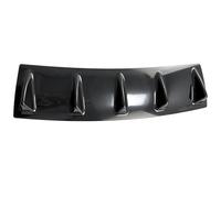 Spoiler Posteriore 5 Pinna Squalo Universale Auto Paraurti Posteriore Labbro Diffusore Spoiler Telaio Deflettore Protezione Decorazione Modificata Anti-collisione Posteriore Spoiler