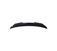 Spoiler posteriore a coda d'anatra in carbonio nero FRP compatibile for Audi A4 S4 B9 2016 17 18 19 Accessori for la messa a punto degli esterni dell'auto(Glossy Black)