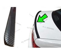 Spoiler Posteriore Adatto A per Audi A4 8D2 B5, Carbonio Ottica