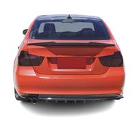 Spoilerino Adatto A per BMW E90 3er Berlina 2006-13, Messa Punto, Nero Lucido Di