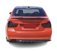 Spoiler Posteriore Adatto A per BMW 316 3er E90Limo 2006-13, Tuning Nero Lucido