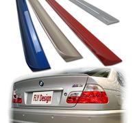 Spoiler Posteriore Adatto A per BMW E46 3er,Messa Punto Bagagliaio Sottile Nero