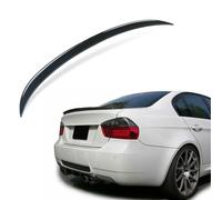 Spoiler Posteriore Adatto A per BMW E90 3er, Spoilerino Auto Tuning, Nero Lucido