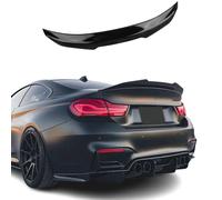 Spoiler Posteriore Adatto A per BMW F30 3er Berlina, Spoilerino Auto Tuning Nero