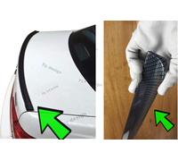 Spoiler Posteriore Adatto A per Mercedes Benz Sl R129 Carbon Bordo Strappo Lippe