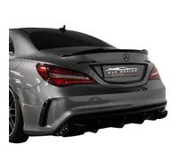 Spoiler Posteriore Adatto A per Mercedes Cla C117 W117 IN V-Design, Laccato Nero