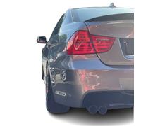 Spoiler Posteriore Adatto per BMW 3er e90, P-Still Tipo Auto-Tuning Nero Lucido