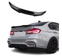 Spoiler Posteriore Adatto A per BMW F30 3er Berlina, Spoilerino Auto Tuning Nero