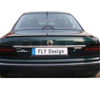 Spoiler Posteriore Adatto per Mercedes Benz C W203 Carbonio Bordo Strappo Labbro