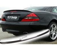 Spoiler Posteriore Adatto A per Mercedes Sl Cabrio R 230, Carbone, Look,
