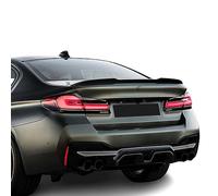 Spoiler Posteriore Alettone Per BMW Serie 5 F10 Stile PSM Nero Lucido