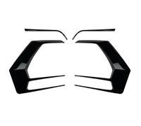 Spoiler Posteriore Auto 1 Paio Splitter Paraurti Posteriore Canard Fanale Posteriore Spoiler Luce Freno Per VW, Per Golf 7 7.5 MK7 MK7.5 Per GTI R Per GTD R400 Ala Coda(Style A)