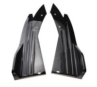 Spoiler Posteriore Auto 1 Paio Spoiler Per Paraurti Posteriore Universale Diffusore Per Pinna Canard Gonna Laterale Labbro Ala Rivestimento Per Angolo Avvolgimento Spoiler Posteriori dell'Auto(Nero)