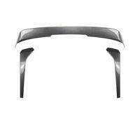 Spoiler Posteriore Auto 2017 Fino Al Per VW Per Tiguan Per MK2 Look Spoiler Laterale Posteriore Finestra Ala Tuning ABS Nero Lucido Fibra Carbonio Spoiler(Spoiler 1)