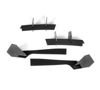 Spoiler Posteriore Auto 4 Pinne Paraurti Posteriore Labbro Diffusore Spoiler Telaio Deflettore Lato Posteriore Splitter Grembiule Alette Per Ford Per Mustang 2018-2021 Spoiler Posteriore Aletta