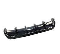 Spoiler Posteriore Auto Accessori Universali Accessori Ecoration Dello Spoiler Diffusore Labbro Paraurti Posteriore Dell'automobile Nero Lucido(Black)
