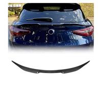 Spoiler Posteriore Auto Auto Baule Posteriore Centrale Ala Spoiler Per Alfa Per Romeo Per Stelvio 2017-2021 In Fibra Di Carbonio Boot Lip Spoiler Posteriori dell'Auto