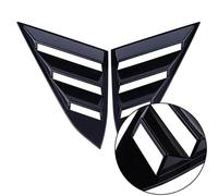 Spoiler Posteriore Auto Finestra Laterale Posteriore Feritoie Finestra Quarto Spoiler Pannello Copertura Per Civic 2016-2018 Accessori Auto Dimensioni: 215 * 215 Cm alettone posteriore(A cover1)