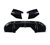 Spoiler Posteriore Auto Paraurti Posteriore Diffusore Spoiler Per BMW X6 F16 2014-2019 Paraurti Posteriore Diffusore Labbro Posteriore Spoiler(Nero)