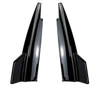 Spoiler Posteriore Auto Paraurti Posteriore Lip Splitter Spoiler Angolo Di Protezione Per Mercedes Classe CLA C117 CLA180 200 CLA45 Per AMG 2013-2019 alettone posteriore(Nero lucido)