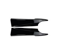 Spoiler Posteriore Auto Per BMW Serie 3 GT F34 320i 325i Sport 2014-2017 2018 2019 Protezione Paraurti Anteriore Spoiler Splitter Laterale Kit Carrozzeria Spoiler Posteriori(Glossy black)