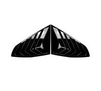 Spoiler Posteriore Auto Per BMW Serie 4 Gran Coupé Per G26 2020+Triangolo Feritoia Forma Branchia Squalo Lunotto Decorativo Finestra Posteriore 21-24 alettone Posteriore Auto(Nero lucido)