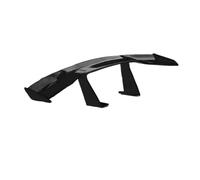 Spoiler Posteriore Auto Spoiler Posteriore Piccolo Universale Auto Alettone Posteriore Fibra Carbonio Modello Ali Posteriori Decorazione Piccolo Spoiler Spoiler Posteriori(17CM-black)