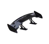 Spoiler Posteriore Auto Spoiler Posteriore Piccolo Universale Auto Alettone Posteriore Fibra Carbonio Modello Ali Posteriori Decorazione Piccolo Spoiler Spoiler Posteriori(Fiber 25CM-black)