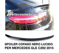 SPOILER POSTERIORE COFANO LOOK AMG NERO LUCIDO ABS PER MERCEDES GLE C292 COUPE