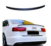 Spoiler Posteriore Compatibile Con Audi A6 C7, In ABS Nero MATT Spoiler Con ABE