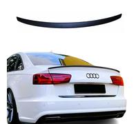 Spoiler Posteriore Compatibile Con Audi A6 C7, In ABS Nero MATT Spoiler Con ABE