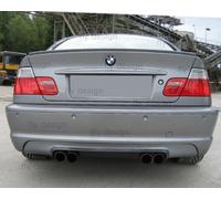 Spoiler Posteriore Compatibile Con BMW 3 Serie Coupé E46, FARNGRÜN, Portellone