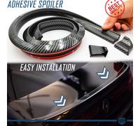 SPOILER Posteriore Compatibile con RENAULT Lama Tetto CARBONIO Adesivo Flessib