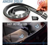 SPOILER Posteriore Compatibile con RENAULT Lama Tetto CARBONIO Adesivo Flessib
