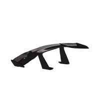 Spoiler Posteriore Decorazione Creativa Personalità Piccola Dell'auto Modifica Coda Dell'auto Piccola Coda Uso Generale Fibra Carbonio Motocicletta 1 Pezzo Auto Spoiler Posteriori(Black)